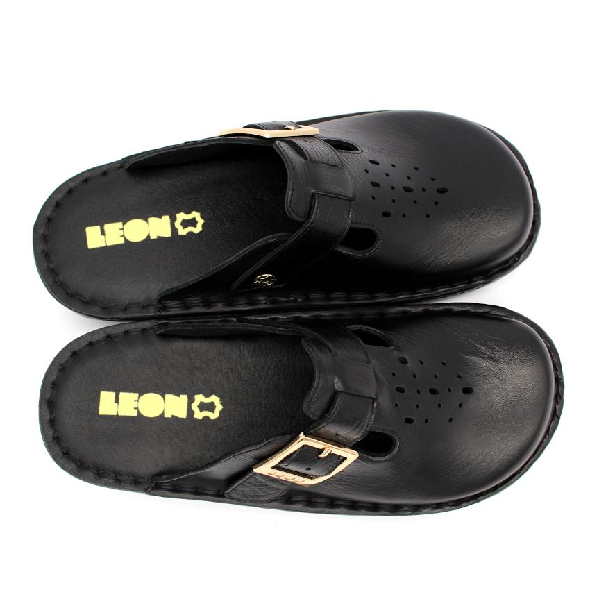 302 LEON Comfort női bőr klumpa