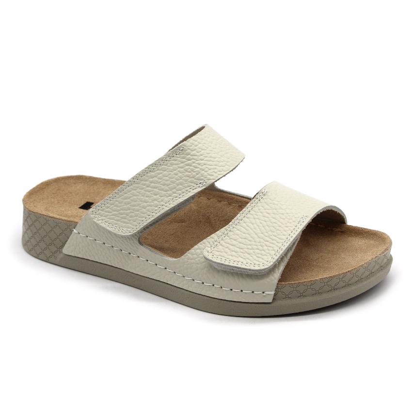 511 LEON Comfort női bőr papucs