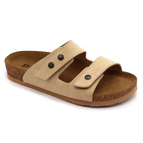 4050 LEON Comfort női bőr papucs