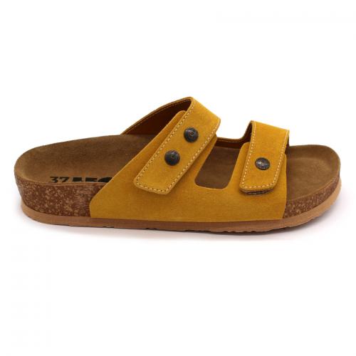4050 LEON Comfort női bőr papucs