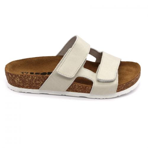4051 LEON Comfort női bőr papucs
