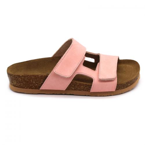 4051 LEON Comfort női bőr papucs