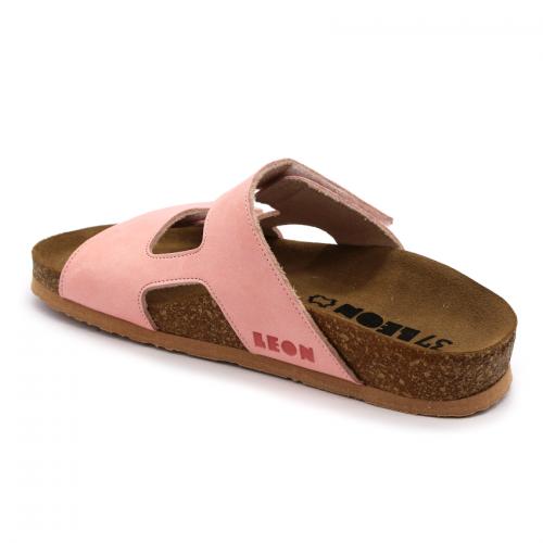 4051 LEON Comfort női bőr papucs