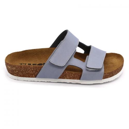 4051 LEON Comfort női bőr papucs