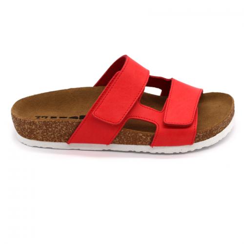 4051 LEON Comfort női bőr papucs