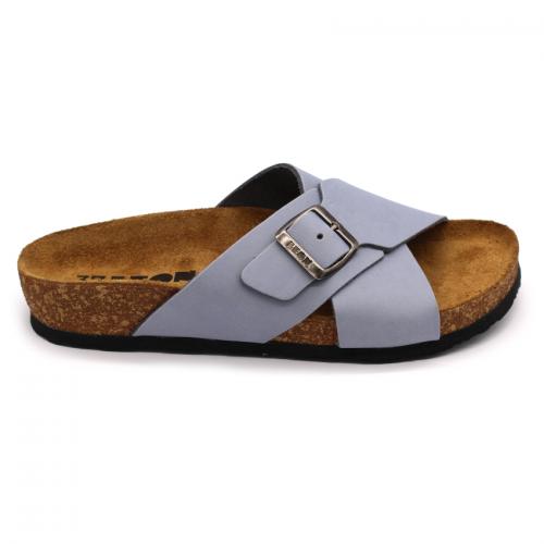 4053 LEON Comfort női bőr papucs