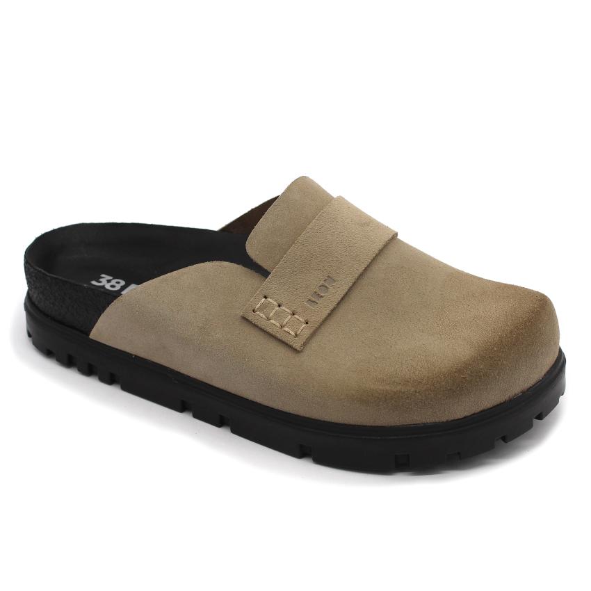 6001 LEON Comfort női bőr klumpa