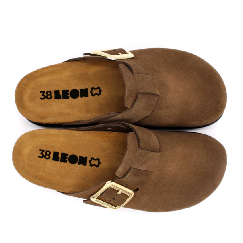 6006 LEON Comfort női bőr klumpa