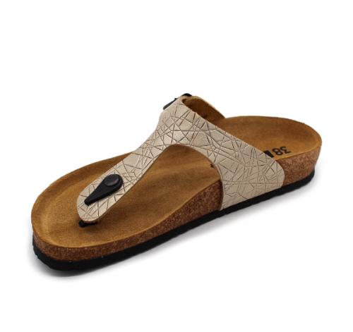 4080 LEON Comfort női bőr papucs