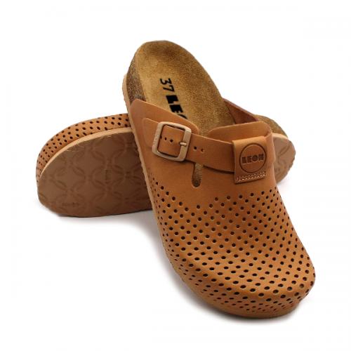4250 LEON Comfort női bőr klumpa
