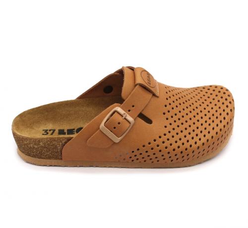 4250 LEON Comfort női bőr klumpa