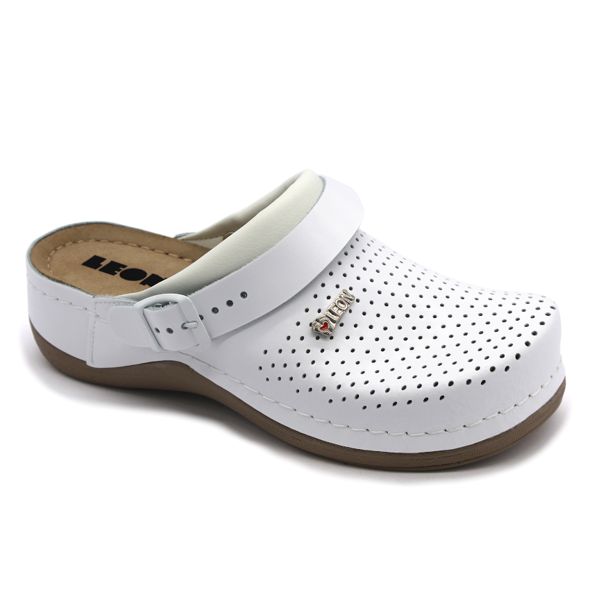 991 LEON Comfort női bőr klumpa