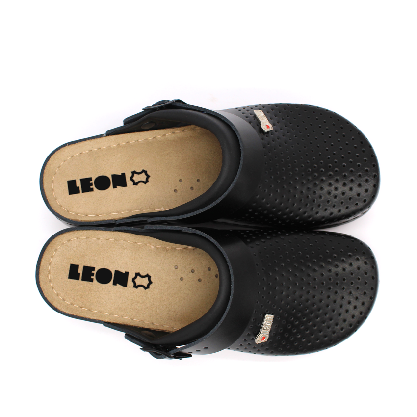 991 LEON Comfort női bőr klumpa