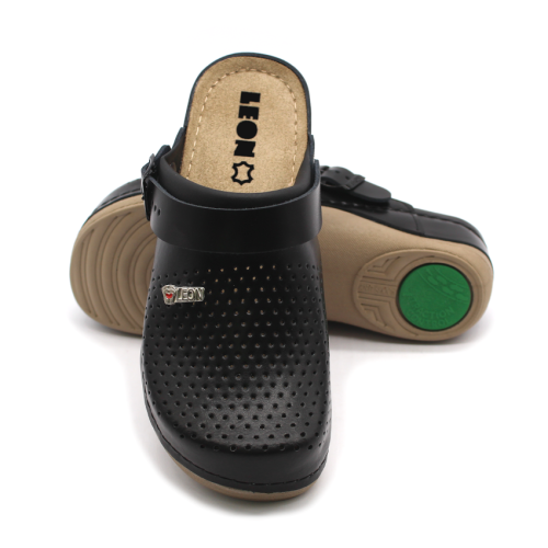 991 LEON Comfort női bőr klumpa