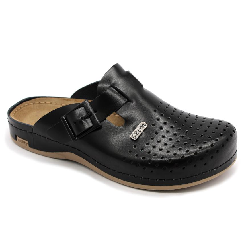 700 LEON Comfort férfi bőr klumpa