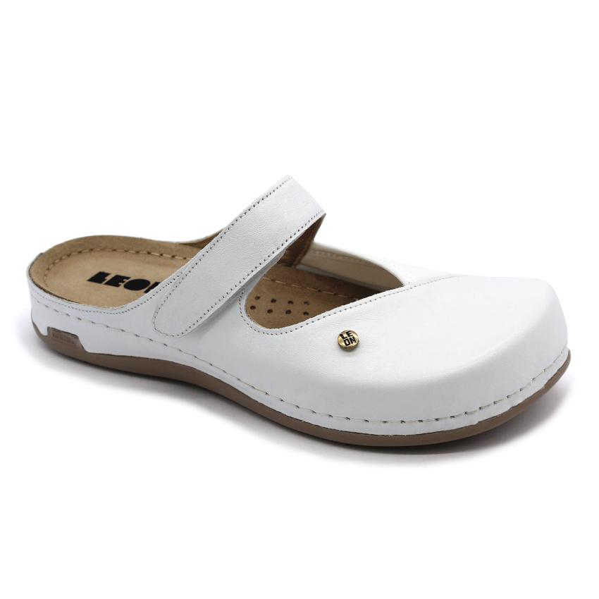 953 LEON Comfort női bőr klumpa