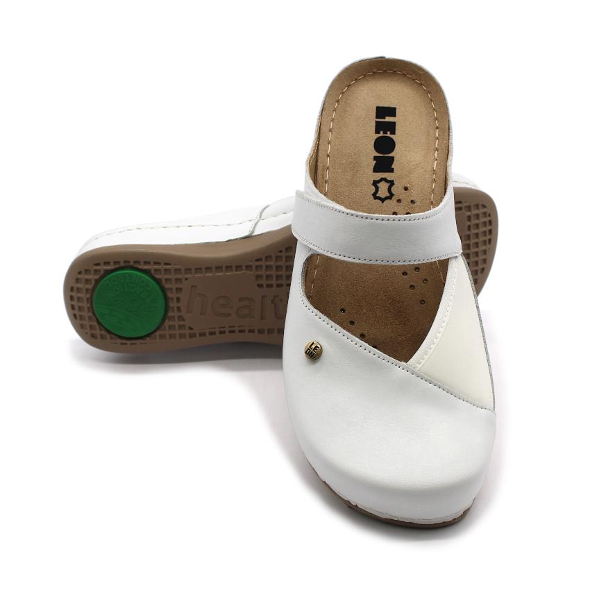 953 LEON Comfort női bőr klumpa