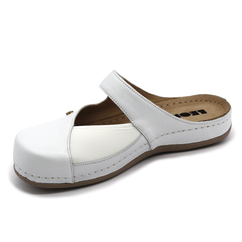 953 LEON Comfort női bőr klumpa