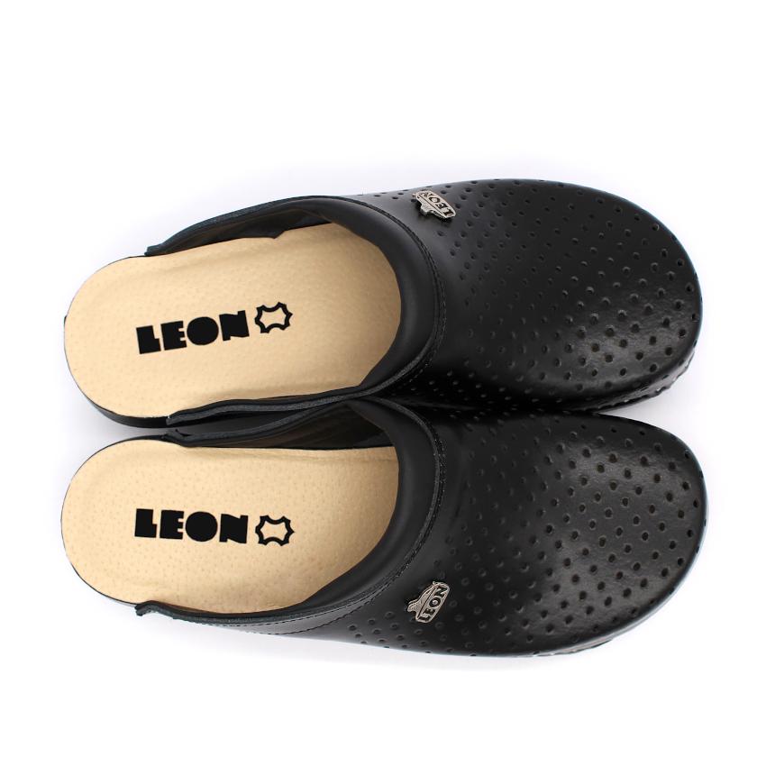 PU100 LEON Comfort női bőr klumpa