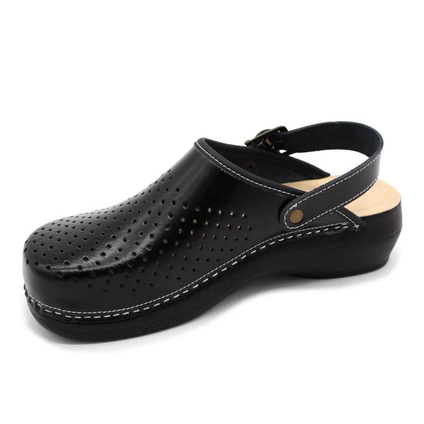 PU101 LEON Comfort női bőr klumpa