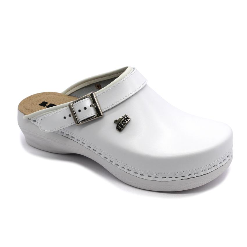 PU101 LEON Comfort női bőr klumpa