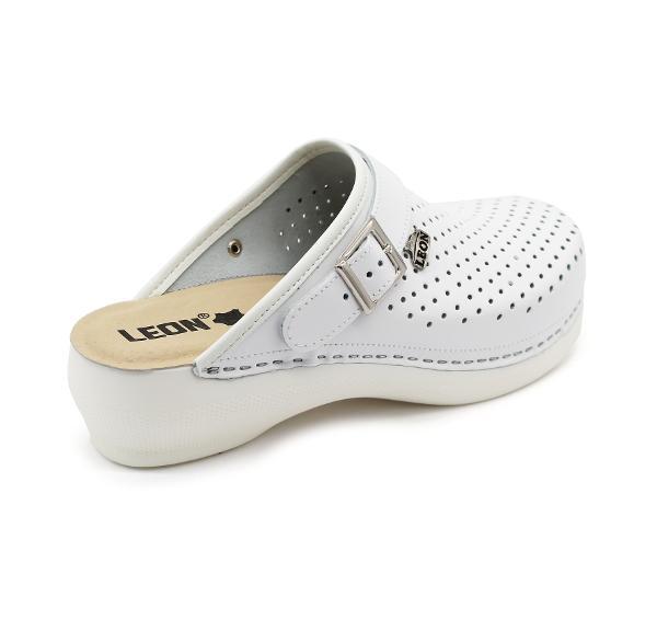 PU101 LEON Comfort női bőr klumpa
