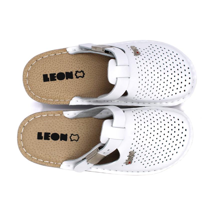V260 LEON Comfort női bőr klumpa