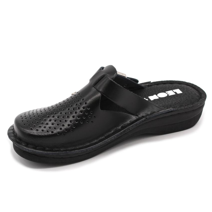 V260 LEON Comfort női bőr klumpa