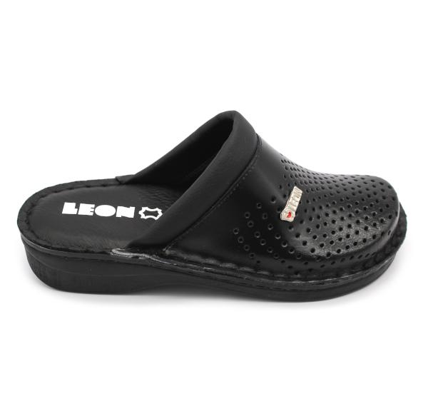 V262 LEON Comfort női bőr klumpa