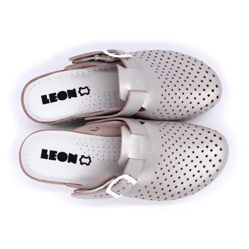 1000 LEON Comfort női bőr klumpa