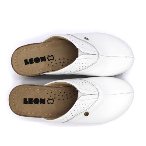 1002 LEON Comfort női bőr klumpa