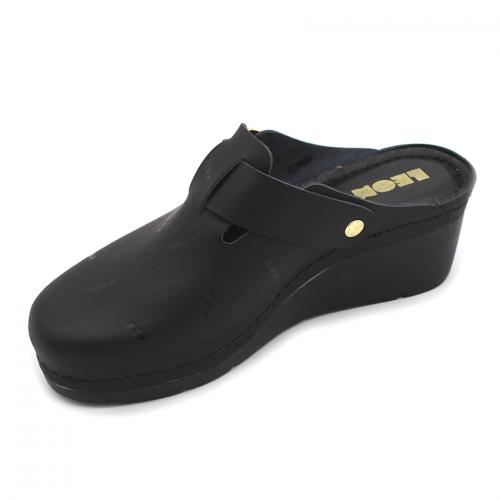 1024 LEON Comfort női bőr klumpa