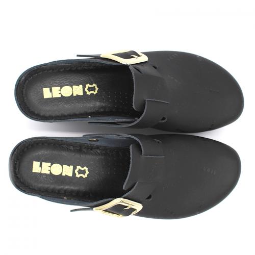 1024 LEON Comfort női bőr klumpa