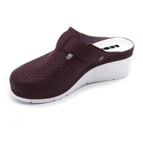 1100 LEON Comfort női bőr klumpa
