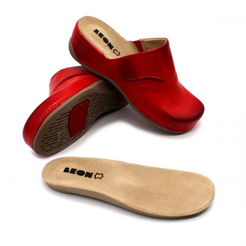 2019 LEON Comfort női bőr klumpa