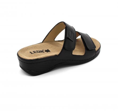 2020 LEON Comfort női bőr papucs