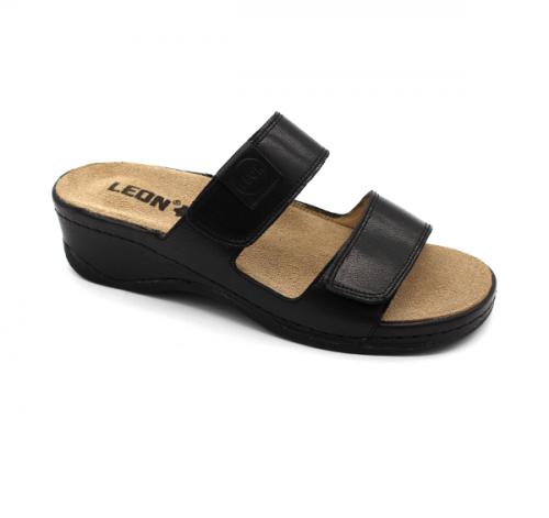 2020 LEON Comfort női bőr papucs