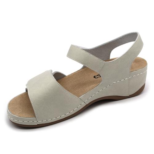 2024 LEON Comfort női bőr szandál