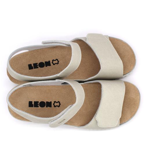 2024 LEON Comfort női bőr szandál