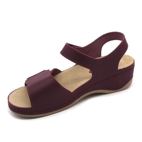 2024 LEON Comfort női bőr szandál