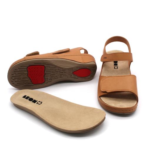 2024 LEON Comfort női bőr szandál