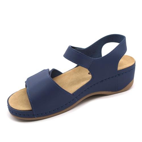 2024 LEON Comfort női bőr szandál