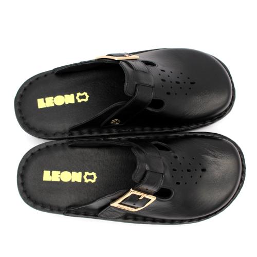 302 LEON Comfort női bőr klumpa