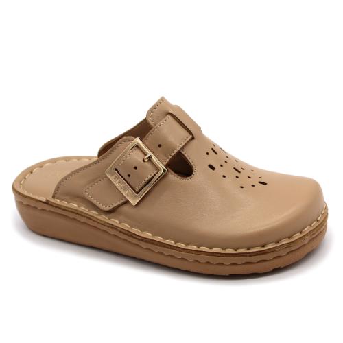 302 LEON Comfort női bőr klumpa