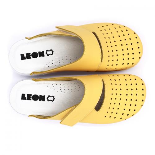 3500 LEON Comfort női bőr klumpa