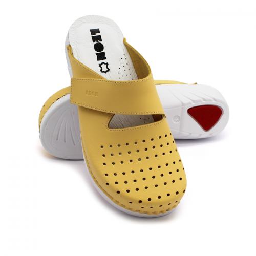 3500 LEON Comfort női bőr klumpa