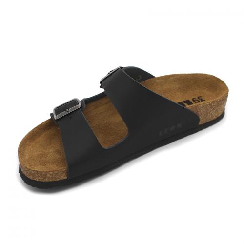 4010 LEON Comfort női bőr papucs