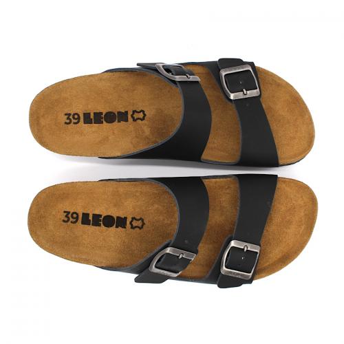 4010 LEON Comfort női bőr papucs