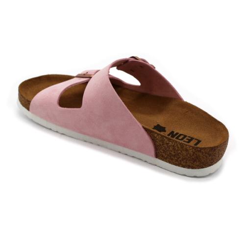 4010 LEON Comfort női bőr papucs