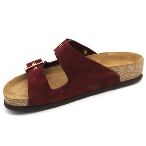 4015 LEON Comfort női bőr papucs